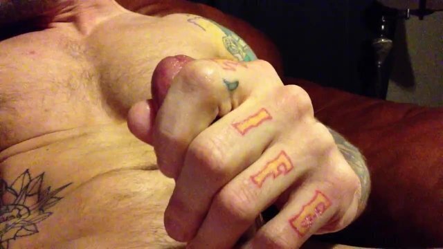 town...prepping date tomorrow. Str8 Stroking with Nice Load