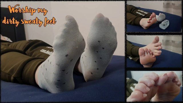 Worship mature sweaty dirty feet close