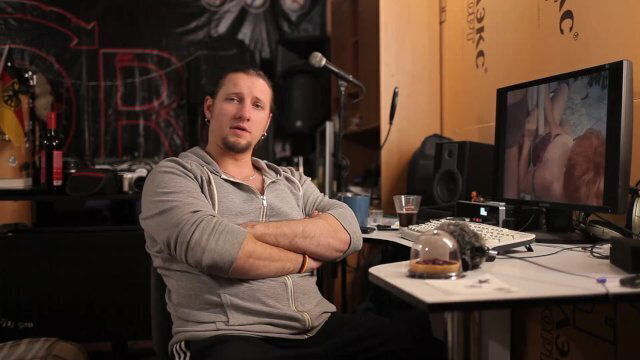 JerkVlog #24: turned loosing words. Cinematic look, good sound, huge cumshot.