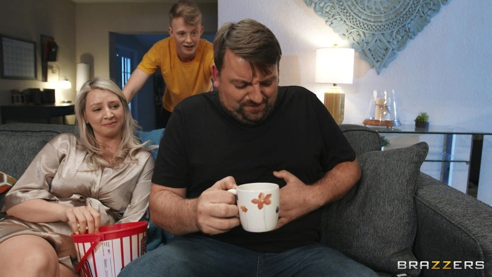 Cheating wife Charlotte Rayn moans while riding stiff dick