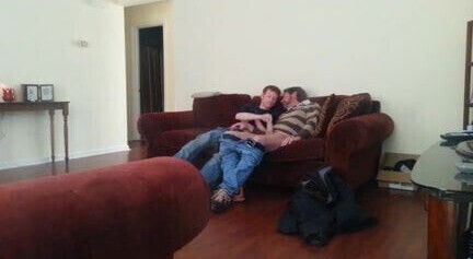 Hung Construction Worker!