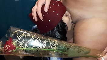 courier delivered only flowers, also orgasm Lesbian Illusion Girls