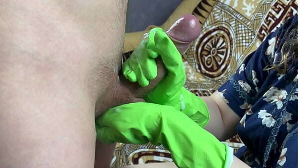 Slut Jerks Teacher Until Cums