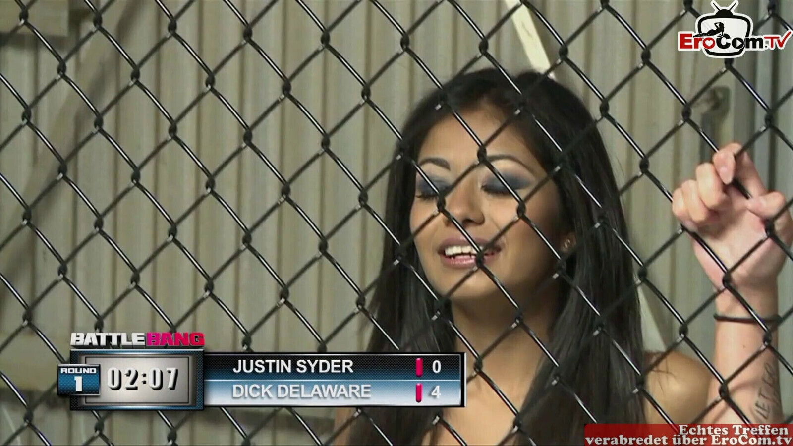 Brunette slut with natural gets oral cumshot