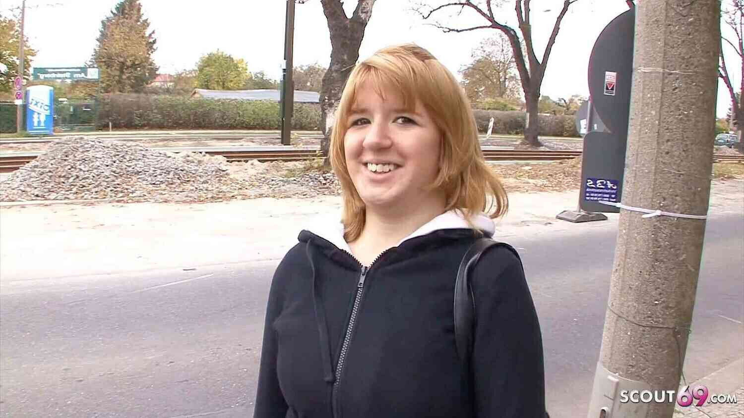 Ugly German College Teen Picked Fucked