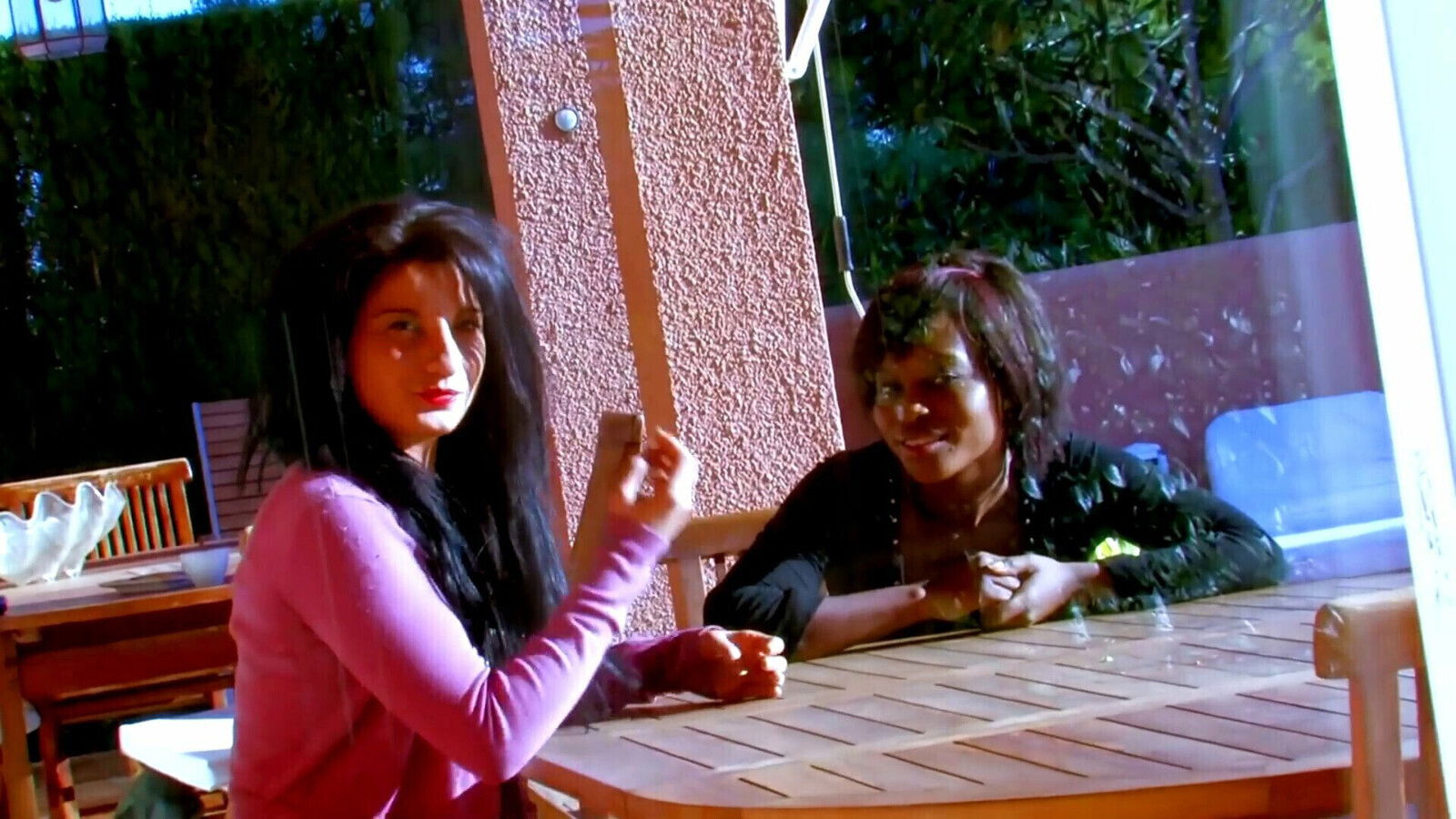 interracial outdoor fuck shared girlfriend