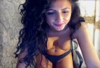 Indian cutie fucks pussy chair with