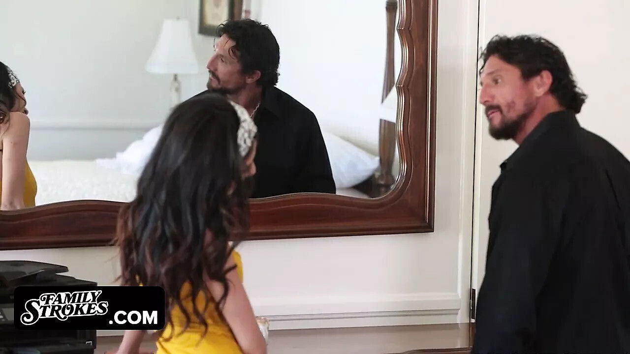 Naughty Angel Rey's Pink Pussy Gets Destroyed