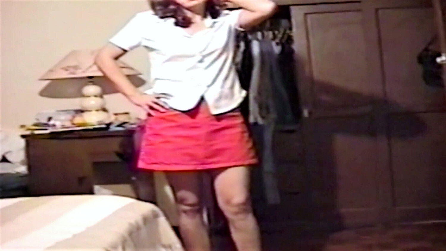 wife's beautiful stepsister shows hairy pussy