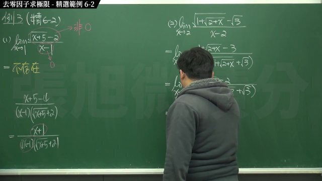 [教室][研究生][數學][刺激][興奮]【張旭微積分】極限篇主題六：去零因子求極限 精選範例