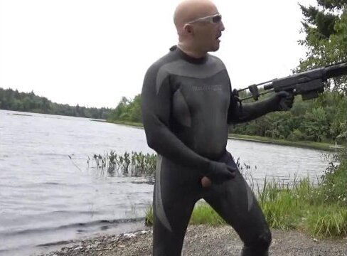 horny silicone masked exhibitionist quick lake