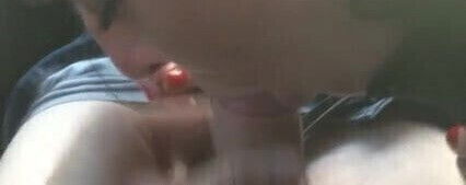 Homeless hooker raw blowjob and cum in mouth.