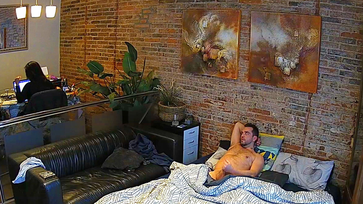 take dick while stepsister works home