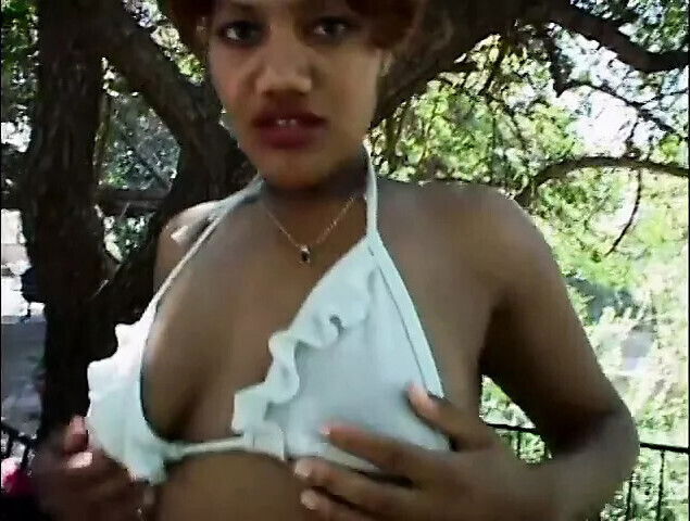 spreads babe's pussy lips wide eats