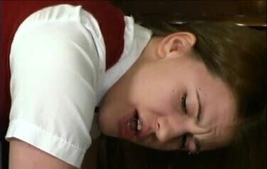 schoolgirl spanked otk