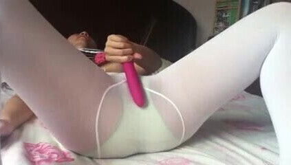 She got crazy with her new dildo part 2