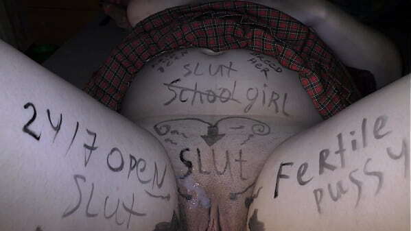 boobed teen college girl turned into creampied slut bukkake gangbang! Roleplay Milky Mari