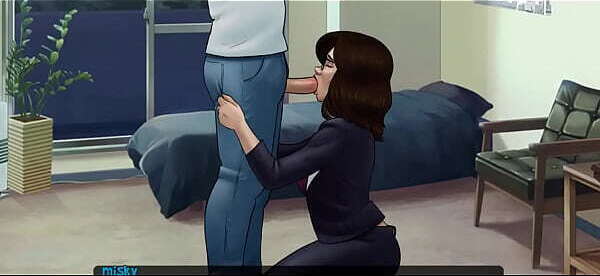 AMATEUR TEEN MILF Blowjob Payment mouth