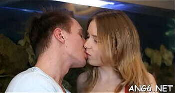 Dazzling teen redhead perfection Isabel Stern gets drilled good