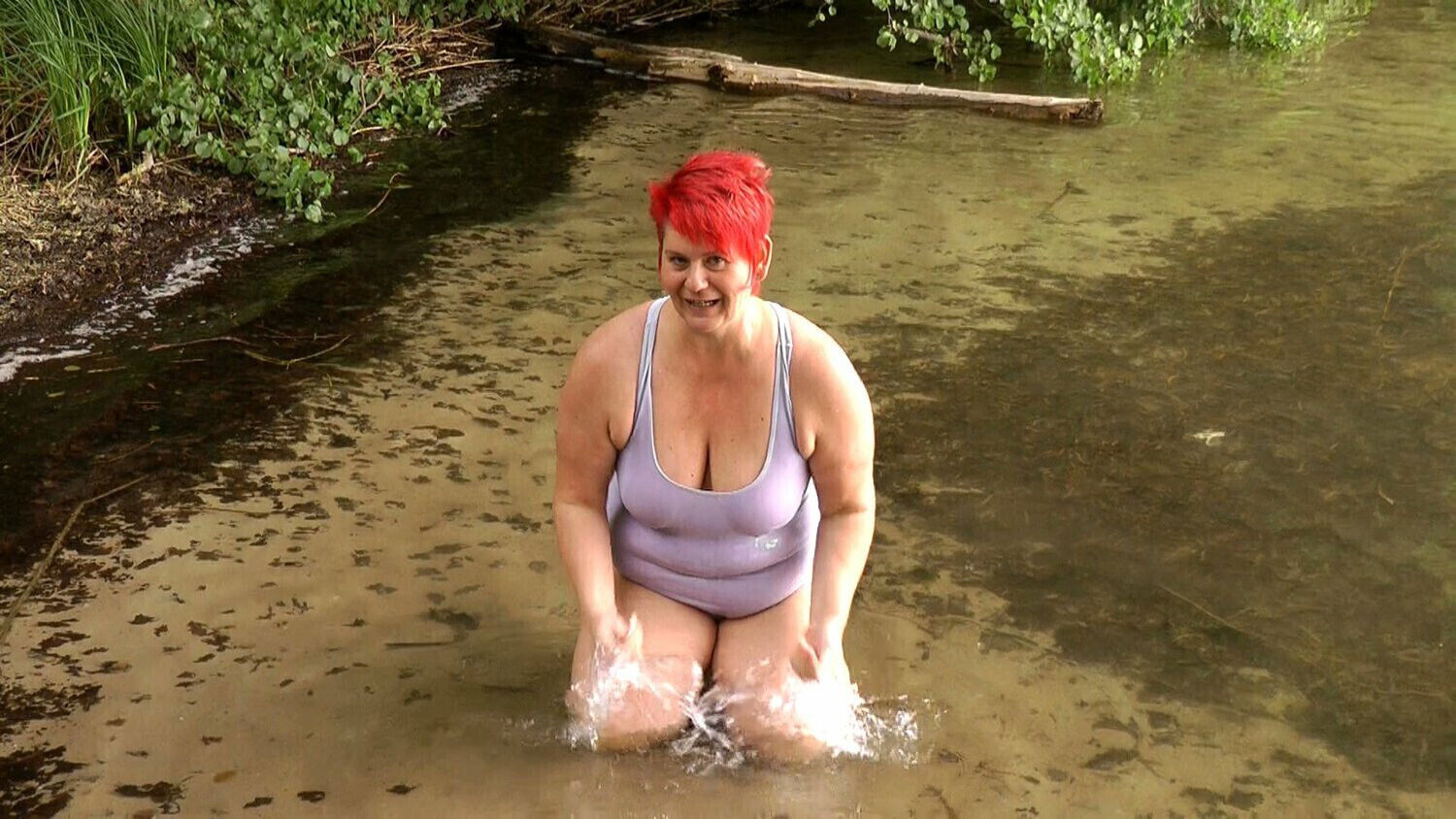 Annadevot Alone lake First swim lake