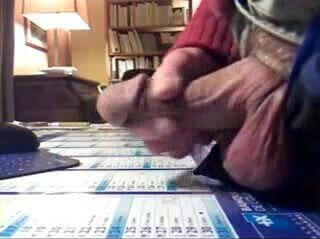 Moustache dad White brief