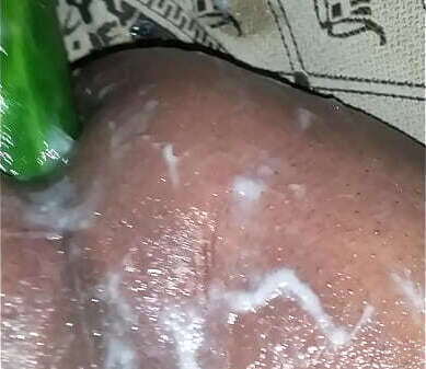 size cucumber stuffed over hole