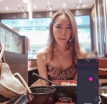 Unspeakable pleasant in public with remote control vibrator - Lust2