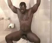 BLACK STUD BATH BATING