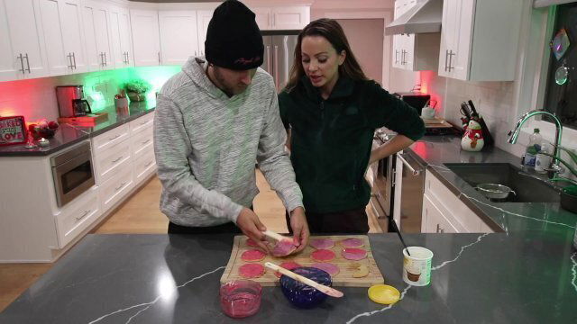 Making Christmas Cookies