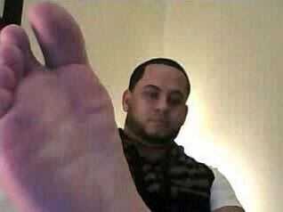 Straight guys feet webcam #488