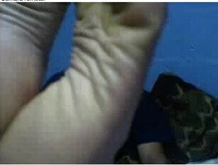 Straight guys feet webcam #503