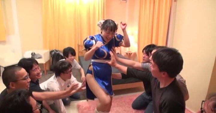 Japanese gangbang with lovely Shibuya Kaho coworkers