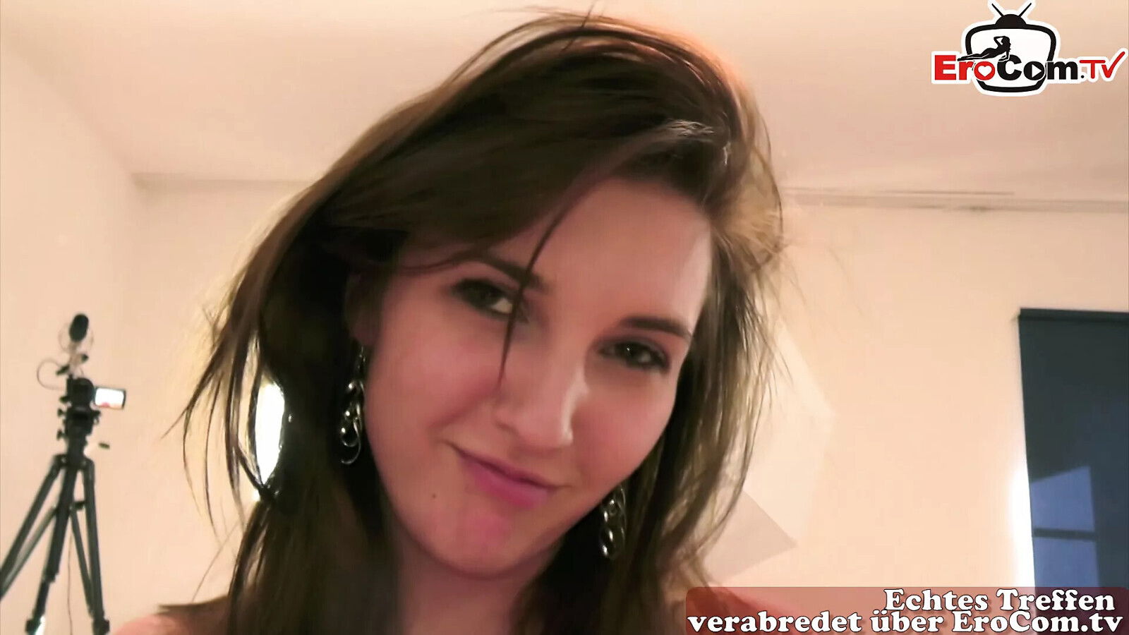 German natural girl next door first amateur casting