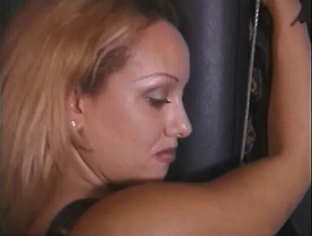 Sexy dominatrix punishes teases girlfriends