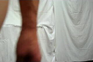 Chains around my ass and fucking a giant dildo Part II