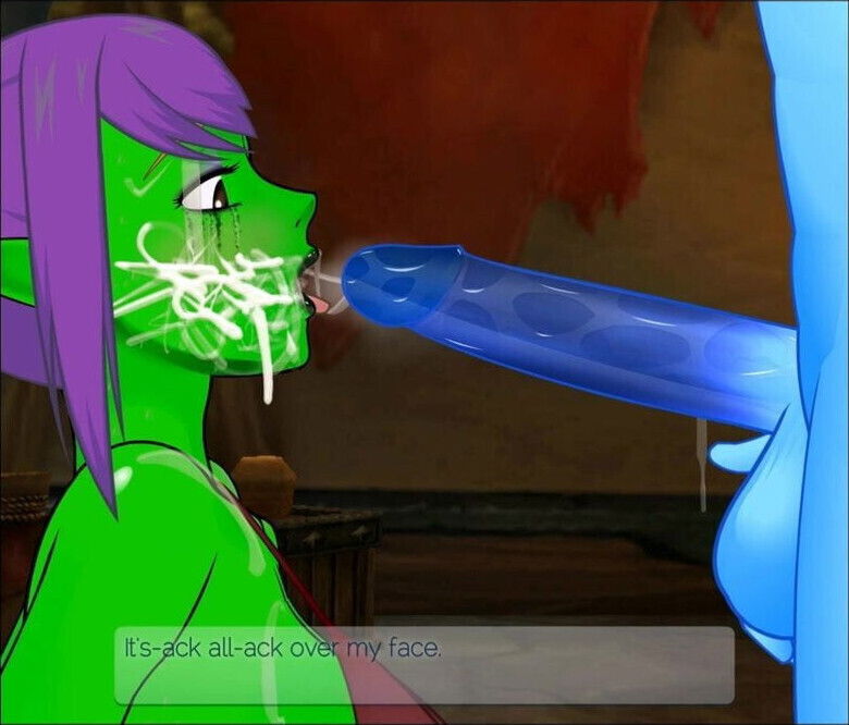 Super deepthroat Orcgasmic