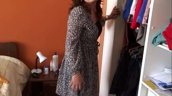 58-year-old Latin mother exhibits delicious stepson masturbate