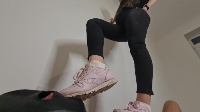 Trampling #87 kiss my sneakers slave