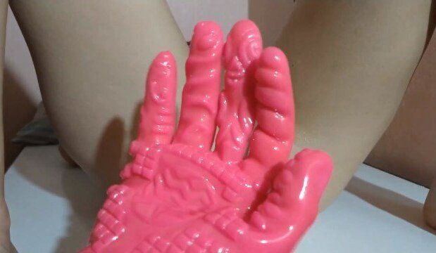 Oops! make mess BabyFrankie's pussy.