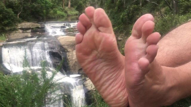 water fall making soles soft wrinkled hard Manlyfoot Road trip