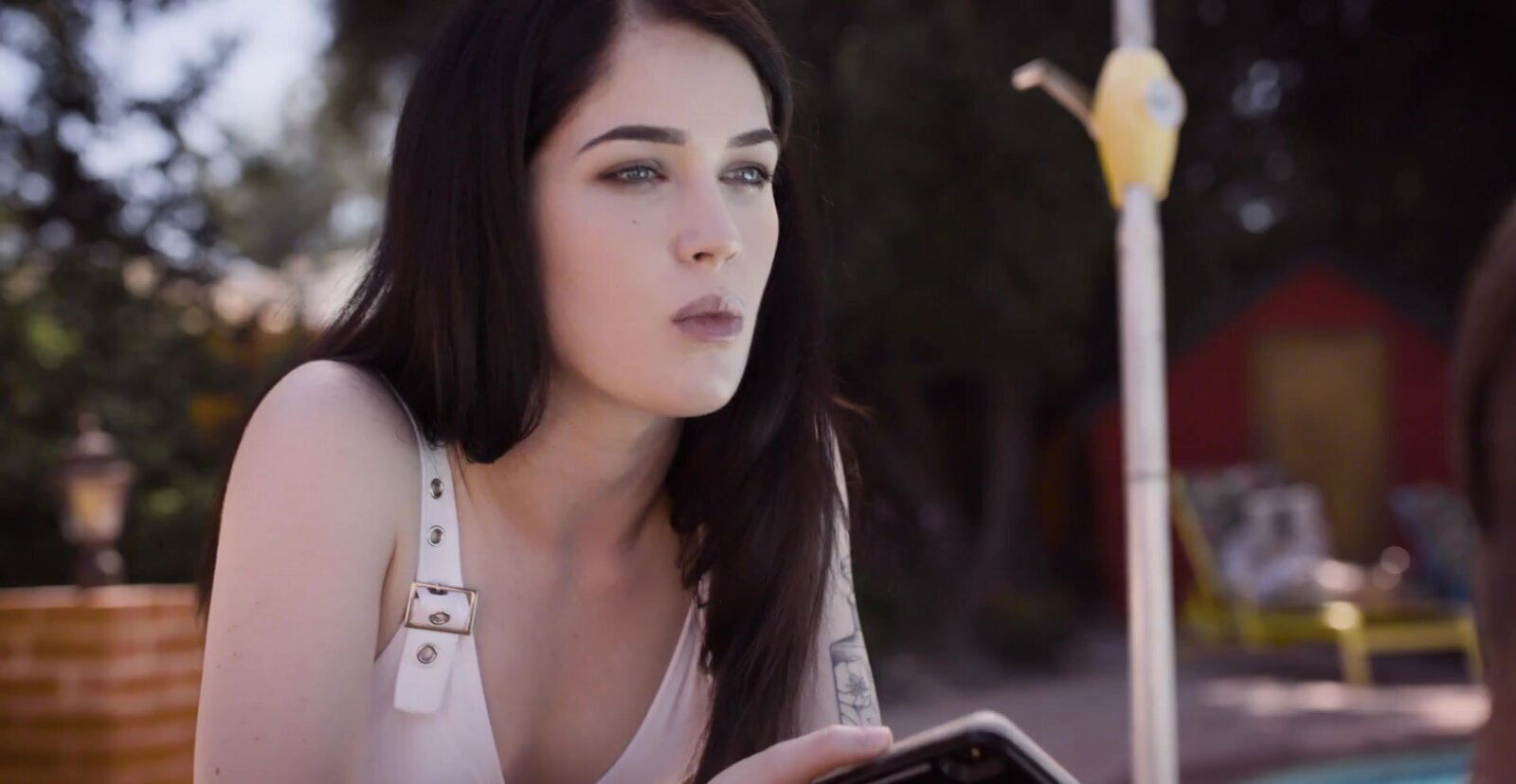 threesome sofa with Evelyn Claire Chanel Preston