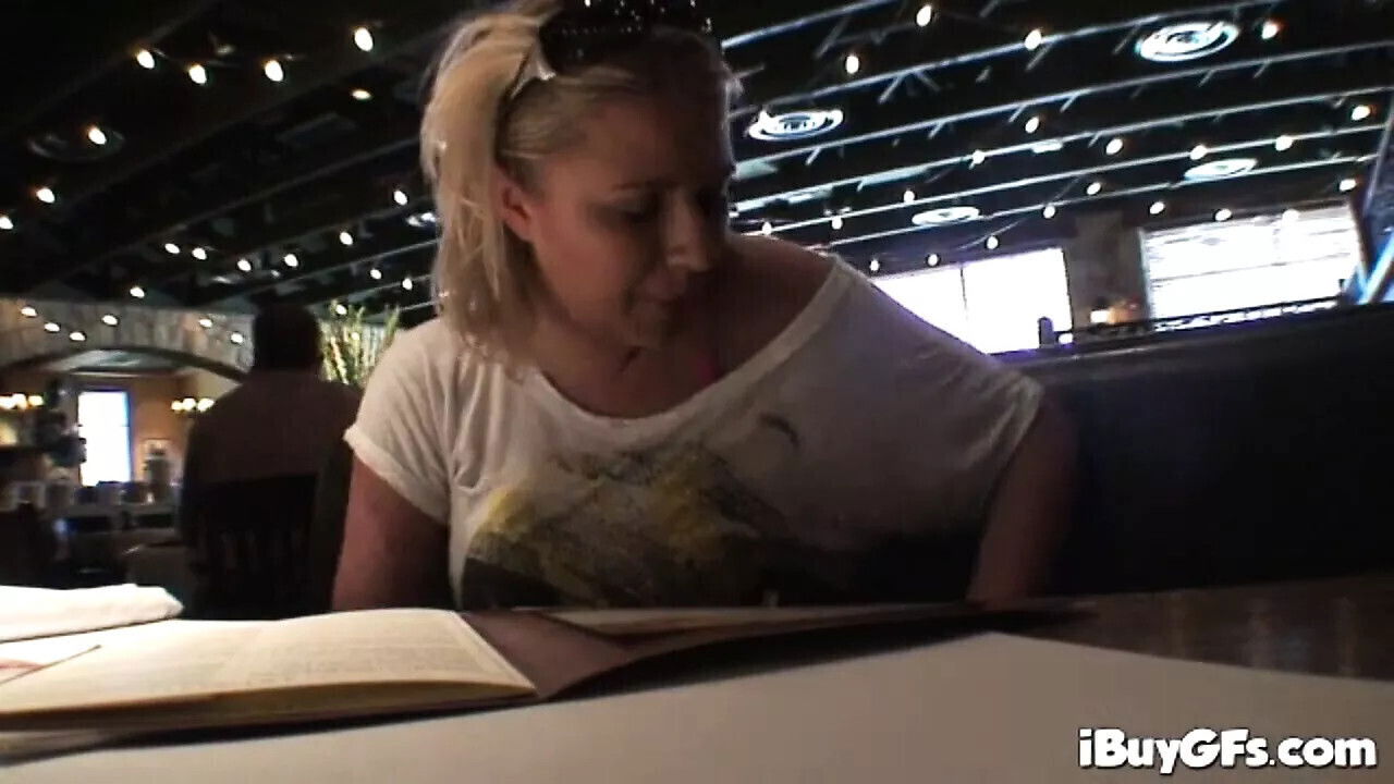 Blonde teens striptease lighting