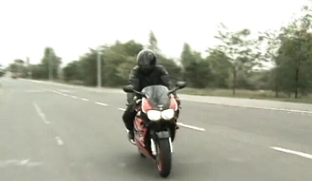 bikers caught young redhead have 3some