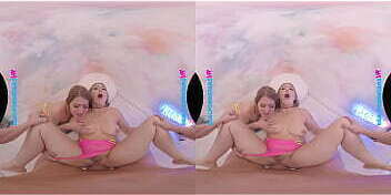 Real Pornstars Electra Rayne Veronica Weston have some girl girl action before fucking you!!