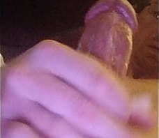 Slowly Playing With Dick With Messy Vaseline From Balls View