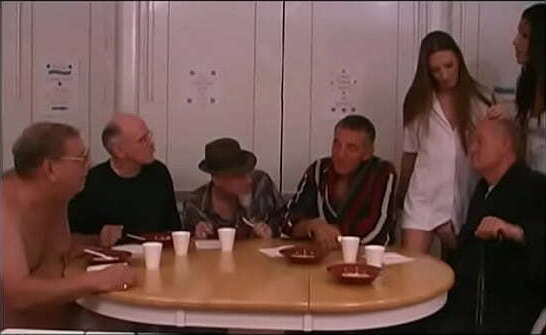 Sexy brunette nurse sucks horny guy'_s horny before fuck