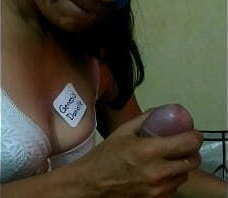 Mi flaquita chupando