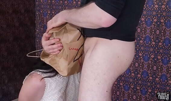 Throat fucked oral slave ravaged BDSM