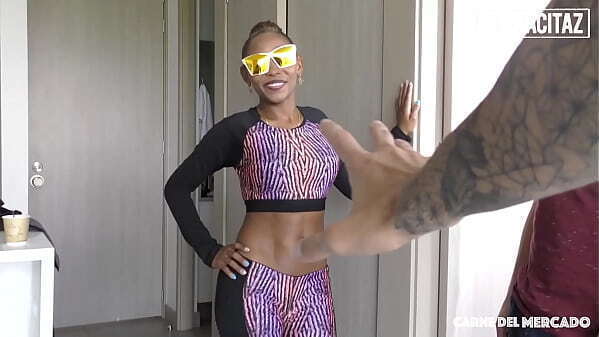 CARNEDELMERCADO (Marbella Leon, Logan Salamanca) Ebony Latina Gets Facial After Public Seduction Casting Agent Full Scene