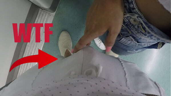 Stepsister Seduce Stranger Unknown Public Train!